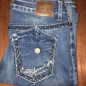 maurices bootcut jeans size: 3-4 regular